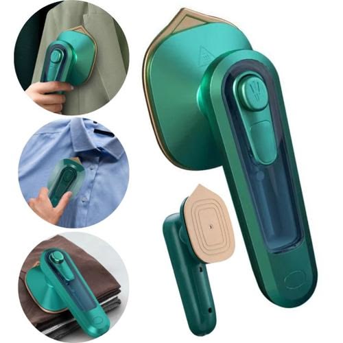 Portable Mini Handheld Steam Iron – Compact Garment Steamer for Travel & Home