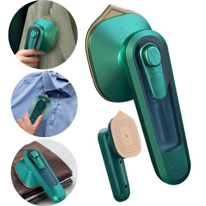 Portable Mini Handheld Steam Iron – Compact Garment Steamer for Travel & Home