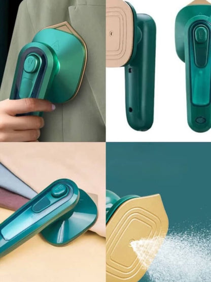 Portable Mini Handheld Steam Iron – Compact Garment Steamer for Travel & Home