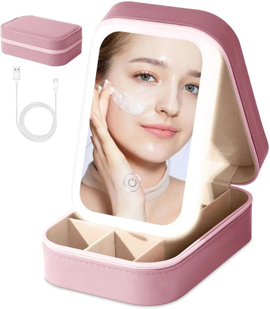 LED Makeup Mirror Case