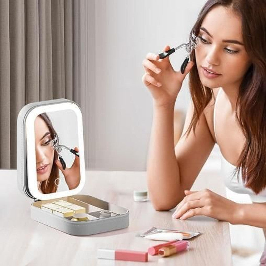 LED Makeup Mirror Case