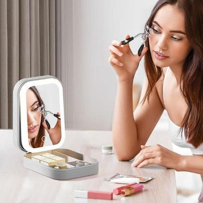 LED Makeup Mirror Case