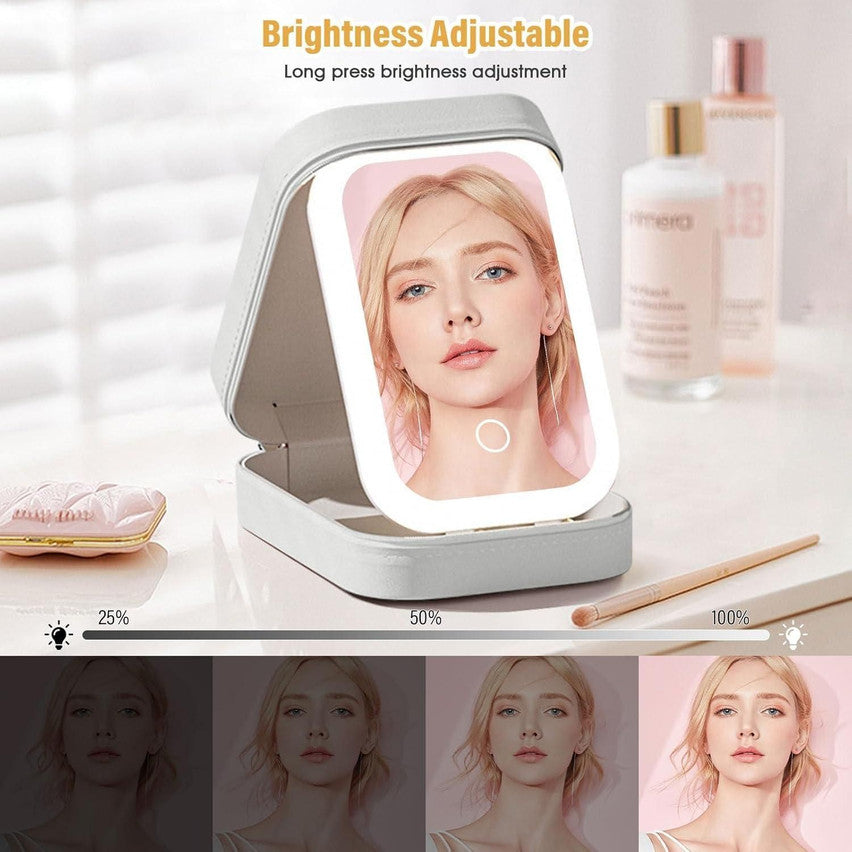 LED Makeup Mirror Case