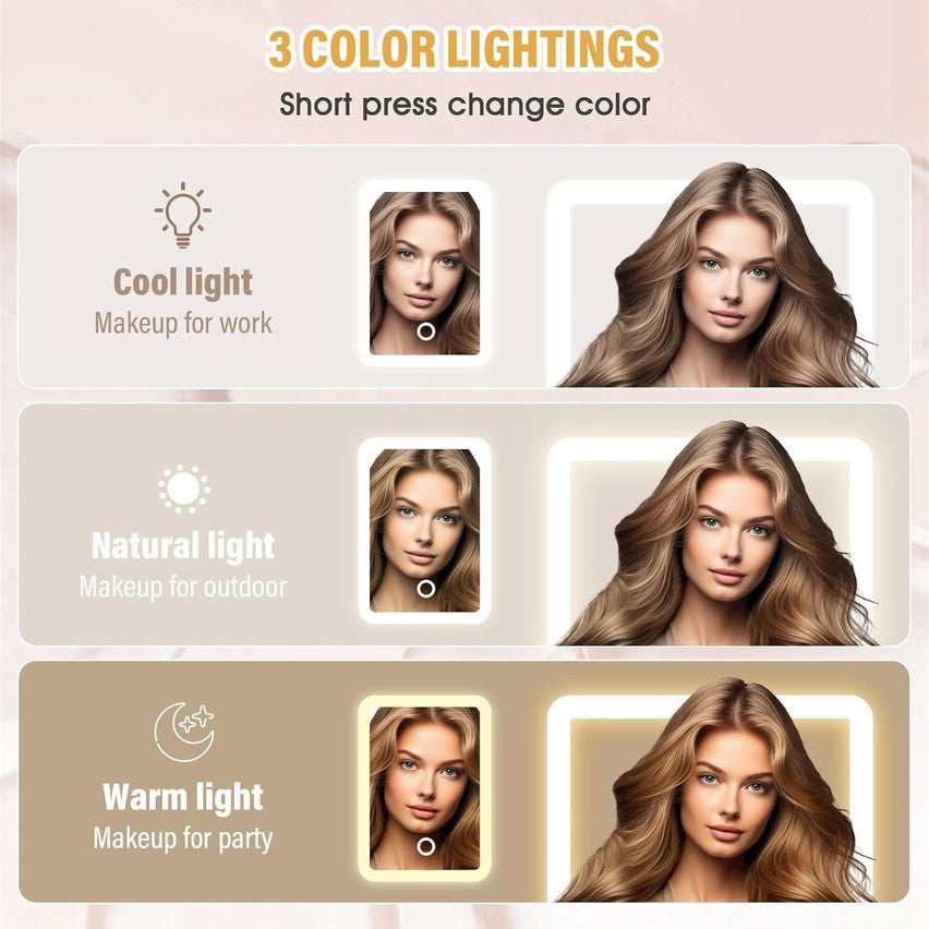 LED Makeup Mirror Case